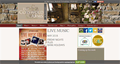 Desktop Screenshot of cotswoldarms.co.uk